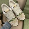 Gucci MAC8 GG Canvas & Suede Sneaker with Web Stripe
