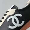 sy_no_FF3DAB3822B56F1F707AF156693F245E_4 Chanel Smooth Calfskin & Pebbled Leather Retro Trainer Black-Cream-GumSole