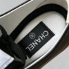 sy_no_FF3DAB3822B56F1F707AF156693F245E_6 Chanel Smooth Calfskin & Pebbled Leather Retro Trainer Black-Cream-GumSole