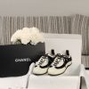 sy_no_1748F30A5EC49C088D45301AB050EEAB_0 CHANEL Black & White Color-Blocked Retro Trainer Sneaker