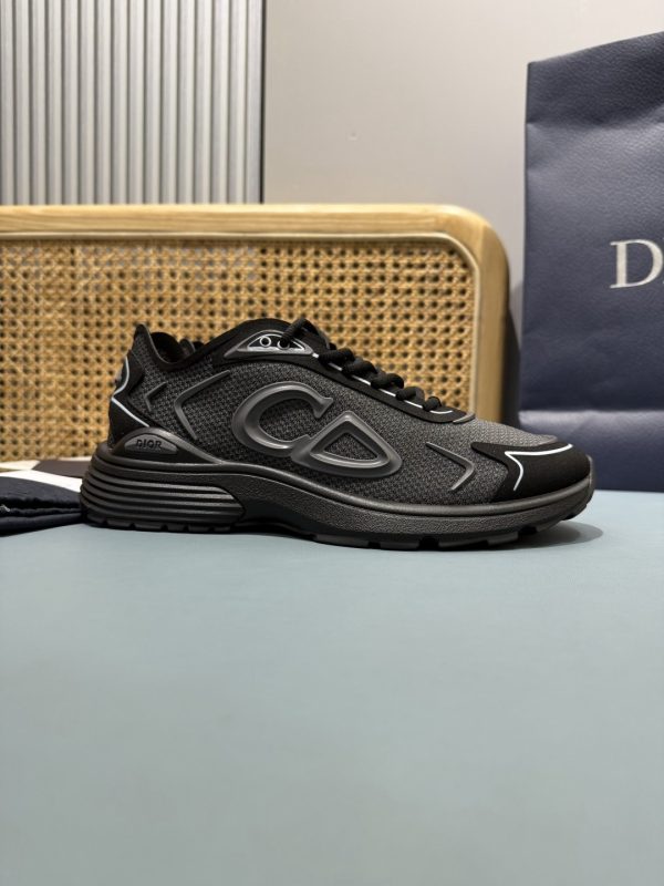 sy_no_2C3D689954FF748E6B411746FB53EAEA_0 Dior B30 Black Mesh Dad Sneaker