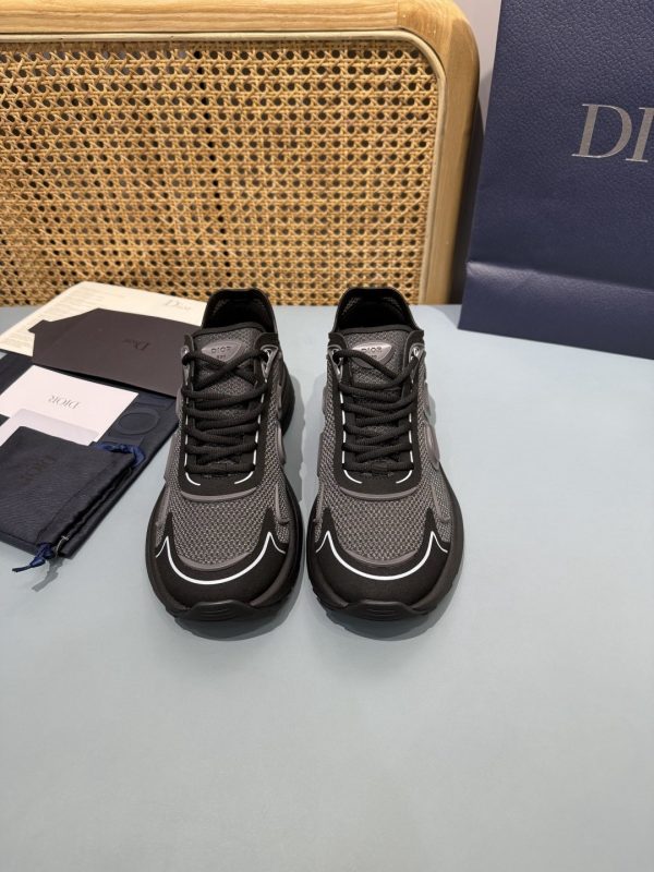 sy_no_2C3D689954FF748E6B411746FB53EAEA_4 Dior B30 Black Mesh Dad Sneaker
