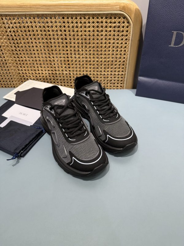 sy_no_2C3D689954FF748E6B411746FB53EAEA_5 Dior B30 Black Mesh Dad Sneaker