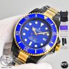 Rolex Deepsea Blaken Black Gold Blue Dial Two-Tone Dive Watch