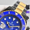Rolex Deepsea Blaken Black Gold Blue Dial Two-Tone Dive Watch