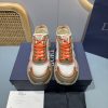 Dior B30 Orange White Mesh Dad Sneaker