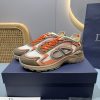 Dior B30 Orange White Mesh Dad Sneaker