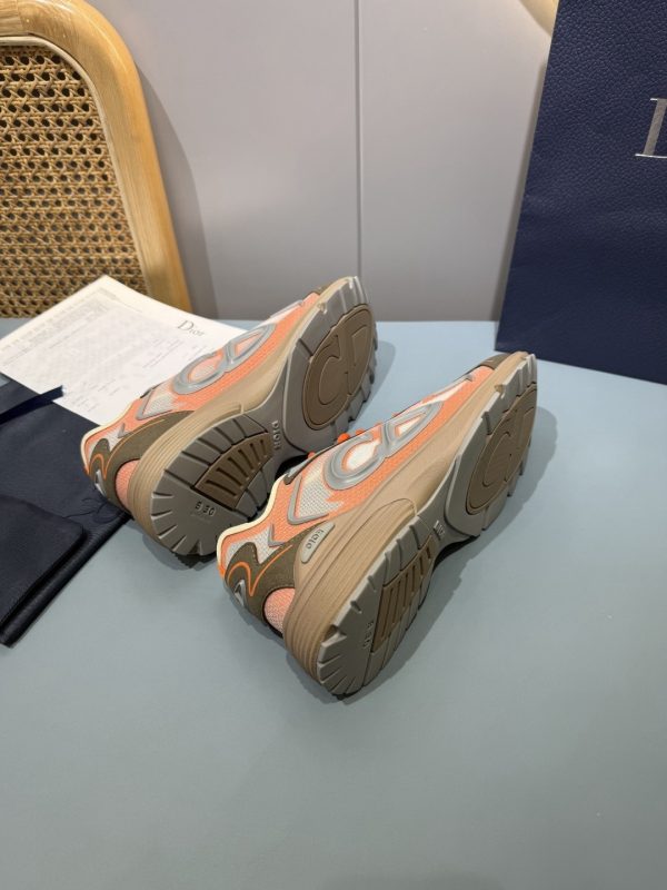 Dior B30 Orange White Mesh Dad Sneaker