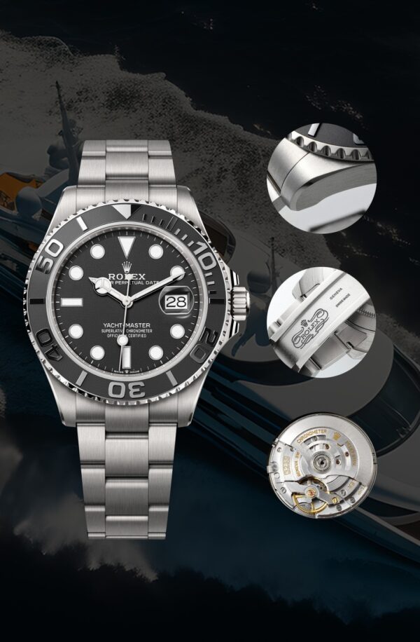 Rolex Yacht-Master 42 Titanium Black Dial 226627-0001