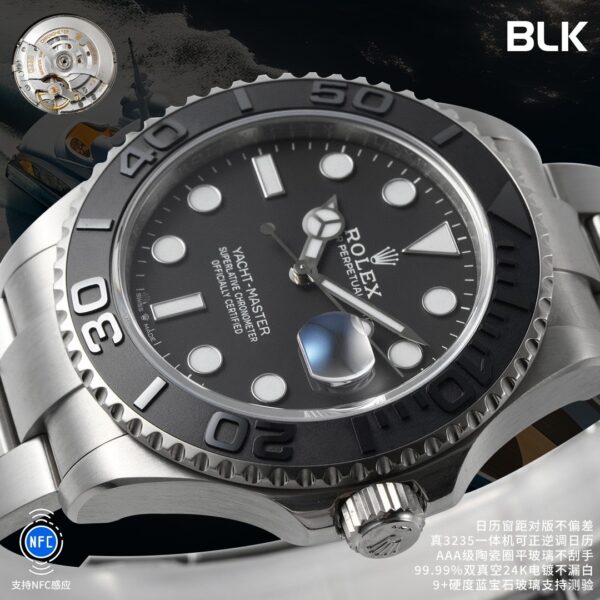 Rolex Yacht-Master 42 Titanium Black Dial 226627-0001