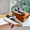sy_no_5E097E054ECE431575AD1D09F9DA2602_3 LV Dark-Brown Suede Platform Sneaker