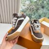 sy_no_5E097E054ECE431575AD1D09F9DA2602_4 LV Dark-Brown Suede Platform Sneaker