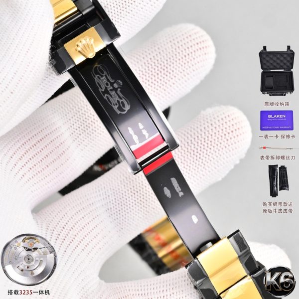 Rolex Deepsea Blaken Black DLC Two-Tone Gold Ceramic Dive Watch