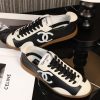 sy_no_77EA8EB622D1FD19F9B11B70AF8ED608_3 CHANEL Black & White Color-Blocked Retro Trainer Sneaker