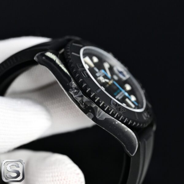 sy_no_7ADF30C769F862C4A278A066839D7409_5 BLAKEN Custom Rolex Yacht-Master 40mm Grey Dial DLC
