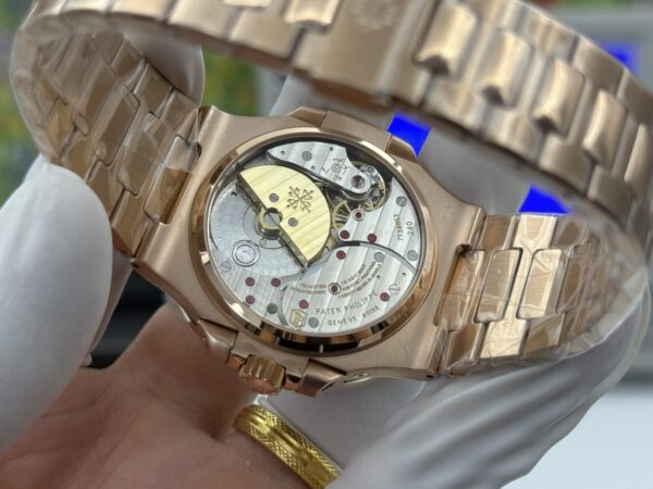 sy_no_8A136512076C275BB717D7BABEF6D690_5 Patek Philippe Nautilus 5712/1R-001 Rose Gold Brown Dial Moonphase Watch