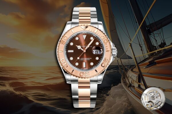 sy_no_E2C2B5C67E36BDD14129911E4D952B43_0 Rolex Yacht-Master 40 Everose Rolesor Chocolate Dial 126621-0001