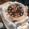 sy_no_E2C2B5C67E36BDD14129911E4D952B43_1 Rolex Yacht-Master 40 Everose Rolesor Chocolate Dial 126621-0001