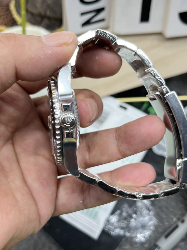 sy_no_F2DDCEEB519A50E48E973BE986678555_5 Rolex Submariner Date Black Dial Black Ceramic Bezel Stainless Steel Bracelet Watch